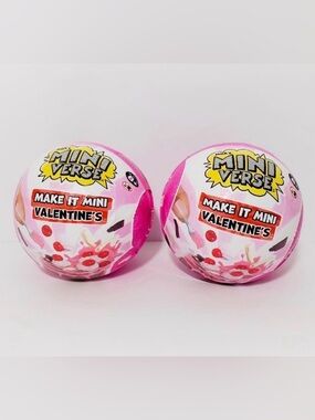 MGAs Miniverse Make It Mini Valentine's Collectibles Blind Pack DIY Resin Crafts